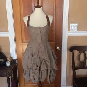 🍦 All Saints Melody Dress, Pinstripe, Victorian